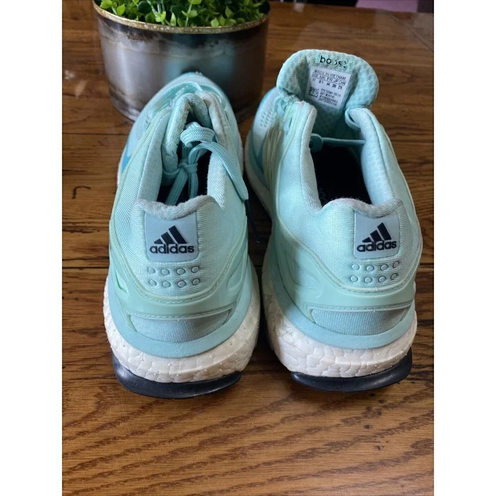 𝅺adidas Mens Energy Boost S.E Blue Running Shoes Size 11
